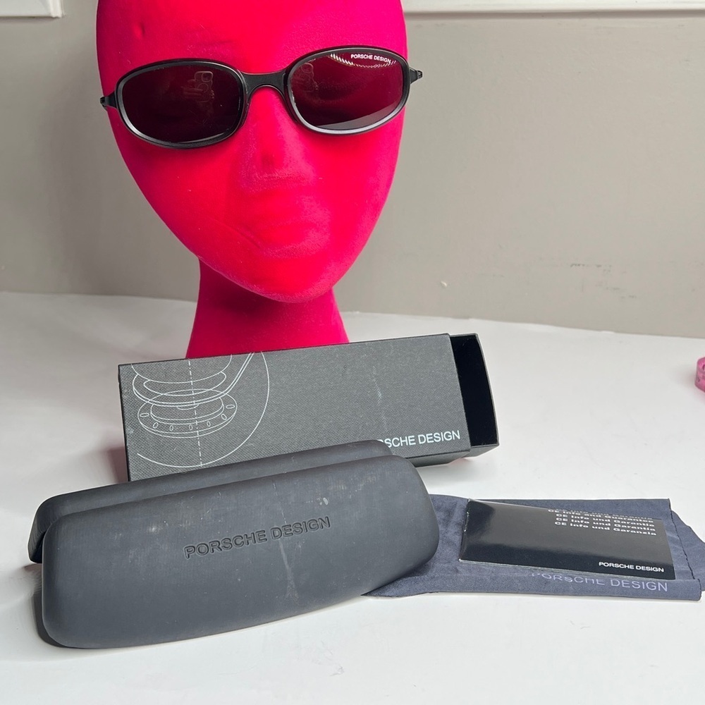 Porsche Design P3004-5220-135-PC20/Grey Black Titanium Frame Sunglasses